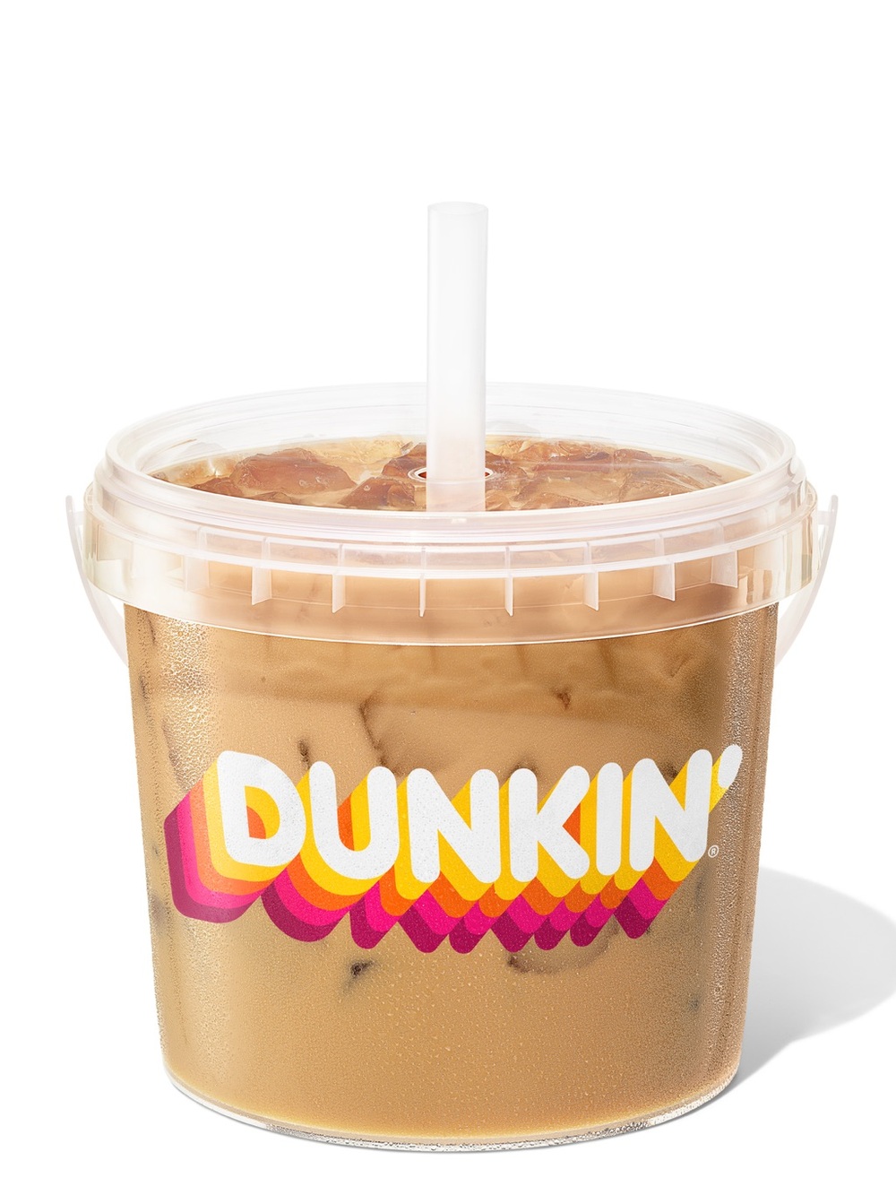 Iced Coffee Bucket - Creamy Brown Reusable Cold Cup